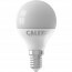 CALEX - LED Lamp - Smart Kogellamp - E14 Fitting - Dimbaar - 5W - Aanpasbare Kleur CCT - RGB - Mat Wit 2