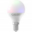 CALEX - LED Lamp - Smart Kogellamp - E14 Fitting - Dimbaar - 5W - Aanpasbare Kleur CCT - RGB - Mat Wit