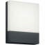 Huisnummer Verlichting - Trion Pecano - 6W - Warm Wit 3000K - Mat Zwart - Aluminium