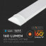 LED Balk - Viron Kilas - 30W High Lumen - Natuurlijk Wit 4000K - Mat Wit - Kunststof - 120cm 8