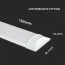 LED Balk - Viron Kilas - 30W High Lumen - Natuurlijk Wit 4000K - Mat Wit - Kunststof - 120cm 12