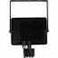 LED Bouwlamp 30 Watt met sensor - LED Schijnwerper - Viron Dana - Helder/Koud Wit 6400K - Spatwaterdicht IP44 - Mat Zwart - Aluminium 3