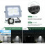 LED Bouwlamp met Sensor - Aigi Zuino - 20 Watt - Helder/Koud Wit 6500K - Waterdicht IP65 - Kantelbaar - Mat Grijs - Aluminium 3