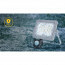 LED Bouwlamp met Sensor - Aigi Zuino - 50 Watt - Natuurlijk Wit 4000K - Waterdicht IP65 - Kantelbaar - Mat Grijs - Aluminium 4