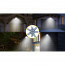 LED Bouwlamp met Sensor - Aigi Zuino - 50 Watt - Natuurlijk Wit 4000K - Waterdicht IP65 - Kantelbaar - Mat Grijs - Aluminium 6