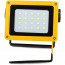 LED Bouwlamp op Accu met Statief - Velvin Akumo - 100 Watt - SMD LED - Werklamp op Accu - Helder/Koud Wit 6500K - Waterdicht IP65 - Oplaadbaar - Kantelbaar - Draaibaar 3