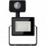 LED Breedstraler met Sensor - Velvalux Glowlit - 10 Watt - Natuurlijk Wit 4000K - Waterdicht IP65 - Flikkervrij 2