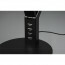 LED Bureaulamp - Trion Avvan - 5W - Aanpasbare Kleur - USB Oplaadbaar - Dimbaar - Rond - Mat Zwart - Kunststof 9