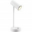 LED Bureaulamp - Trion Lono - 2.5W - Aanpasbare Kleur - Dimbaar - Rond - Mat Wit - Kunststof 2