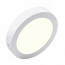 LED Downlight - Opbouw Rond 12W - Natuurlijk Wit 4200K - Mat Wit Aluminium - Ø170mm-