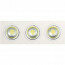 LED Downlight Rechthoek Inbouw 15W 6400K Helder/Koud Wit Aluminium Mat Wit Armatuur/Frame Kantelbaar 255x93mm