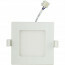 LED Downlight Slim Pro - Aigi Suno - Inbouw Vierkant 6W - Warm Wit 3000K - Mat Wit - Kunststof 2