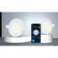 LED Downlight - Smart LED - Wifi LED - Slimme LED - Aigi Zumba - 6W - Helder/Koud Wit 6500K - Inbouw Rond - Mat Wit - Aluminium - Ø105mm 4