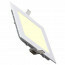 LED Spot / LED Downlight / LED Paneel Set BSE Slim Vierkant Inbouw 12W 2700K Warm Wit 170mm Spatwaterdicht