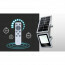 LED Floodlight op Zonne-energie - LED Schijnwerper - Aigi Florida - LED Solar Tuinverlichting Wandlamp - Afstandsbediening - Waterdicht IP65 - 300W - Helder/Koud Wit 6500K 6