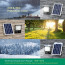 LED Floodlight op Zonne-energie - LED Schijnwerper - Aigi Solina - LED Solar Tuinverlichting Wandlamp - Afstandsbediening - Waterdicht IP66 - 100W - Helder/Koud Wit 6500K 3