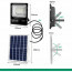 LED Floodlight op Zonne-energie - LED Schijnwerper - Aigi Solina - LED Solar Tuinverlichting Wandlamp - Afstandsbediening - Waterdicht IP66 - 100W - Helder/Koud Wit 6500K 5