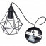 LED Hanglamp - Hangverlichting - Aigi Elsa - E27 Fitting - 1-lichts - Retro - Klassiek - Mat Zwart - Aluminium 2