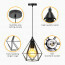 LED Hanglamp - Hangverlichting - Aigi Elsa - E27 Fitting - 1-lichts - Retro - Klassiek - Mat Zwart - Aluminium 5