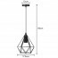 LED Hanglamp - Hangverlichting - Aigi Elsa - E27 Fitting - 1-lichts - Retro - Klassiek - Mat Zwart - Aluminium Lijntekening