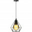 LED Hanglamp - Hangverlichting - Aigi Elsa - E27 Fitting - 1-lichts - Retro - Klassiek - Mat Zwart - Aluminium