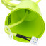 LED Hanglamp - Hangverlichting - Aigi Yuka - E27 Fitting - Rond - Mat Groen - Kunststof 3
