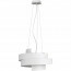 LED Hanglamp - Hangverlichting - Inbouw - Trion Holmon - E27 Fitting - Rond - Mat Wit - Aluminium 3