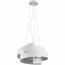 LED Hanglamp - Hangverlichting - Inbouw - Trion Holmon - E27 Fitting - Rond - Mat Wit - Aluminium 4