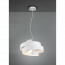 LED Hanglamp - Hangverlichting - Inbouw - Trion Holmon - E27 Fitting - Rond - Mat Wit - Aluminium 6