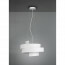 LED Hanglamp - Hangverlichting - Inbouw - Trion Holmon - E27 Fitting - Rond - Mat Wit - Aluminium 7