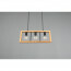 LED Hanglamp - Hangverlichting - Trion Aplon - E27 Fitting - 3-lichts - Rechthoek - Mat Zwart - Aluminium 16