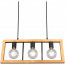 LED Hanglamp - Hangverlichting - Trion Aplon - E27 Fitting - 3-lichts - Rechthoek - Mat Zwart - Aluminium 4