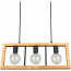 LED Hanglamp - Hangverlichting - Trion Aplon - E27 Fitting - 3-lichts - Rechthoek - Mat Zwart - Aluminium 8