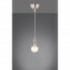 LED Hanglamp - Hangverlichting - Trion Cardino - E27 Fitting - 1-lichts - Rond - Mat Nikkel - Aluminium 2