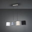 LED Hanglamp - Hangverlichting - Trion Cinomi - E14 Fitting - Rechthoek - Mat Nikkel - Aluminium 3
