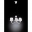 LED Hanglamp - Hangverlichting - Trion Citra - E14 Fitting - 3-lichts - Rond - Mat Wit - Aluminium 2
