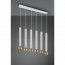 LED Hanglamp - Hangverlichting - Trion Claro - E27 Fitting - 6-lichts - Rond - Mat Wit - Aluminium 7