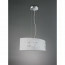 LED Hanglamp - Hangverlichting - Trion Colmino - E27 Fitting - Rechthoek - Mat Chroom - Aluminium 4