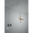 LED Hanglamp - Hangverlichting - Trion Doly - E14 Fitting - Rond - Antiek Nikkel - Aluminium 2