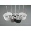LED Hanglamp - Hangverlichting - Trion Hotia - E27 Fitting - 5-lichts - Rond - Meerkleurig - Textiel 19