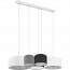 LED Hanglamp - Hangverlichting - Trion Hotia - E27 Fitting - 5-lichts - Rond - Meerkleurig - Textiel 6