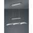 LED Hanglamp - Hangverlichting - Trion Ivar - 15W - Aanpasbare Kleur - Dimbaar - Rechthoek - Mat Nikkel - Aluminium 5