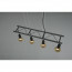 LED Hanglamp - Hangverlichting - Trion Ladina - E27 Fitting - 4-lichts - Rechthoek - Mat Zwart - Aluminium 15