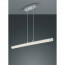 LED Hanglamp - Hangverlichting - Trion Lagia - 10W - Warm Wit 3000K - RGBW - Rechthoek - Mat Chroom - Aluminium 5