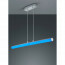 LED Hanglamp - Hangverlichting - Trion Lagia - 10W - Warm Wit 3000K - RGBW - Rechthoek - Mat Chroom - Aluminium 8