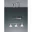 LED Hanglamp - Hangverlichting - Trion Levino - E14 Fitting - Warm Wit 3000K - 3-lichts - Rechthoek - Mat Nikkel - Aluminium 2