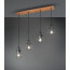 LED Hanglamp - Hangverlichting - Trion Madrid - E27 Fitting - Rechthoek - Mat Zilver - Aluminium 5