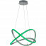LED Hanglamp - Hangverlichting - Trion Nubi - 26W - Warm Wit 3000K - RGBW - Rond - Mat Grijs - Aluminium 3