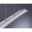 LED Hanglamp - Hangverlichting - Trion Posan - 18W - Aanpasbare Kleur - Dimbaar - Rechthoek - Mat Nikkel - Aluminium 10