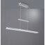 LED Hanglamp - Hangverlichting - Trion Posan - 18W - Aanpasbare Kleur - Dimbaar - Rechthoek - Mat Nikkel - Aluminium 7